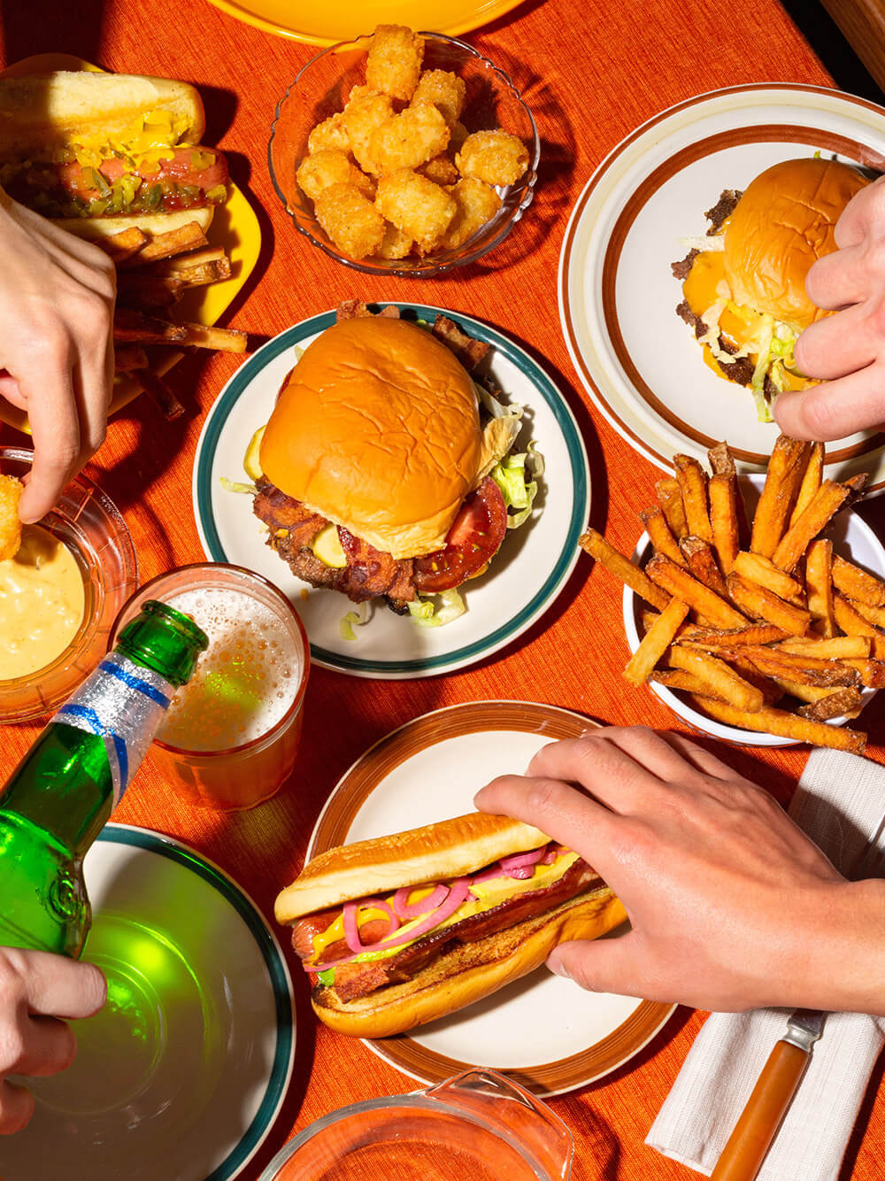 Spread of food from heyday